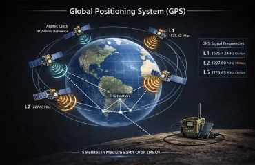 GPS (Global Positioning System) is a satellite-based navigation system that provides precise positioning, navigation, and timing data worldwide.